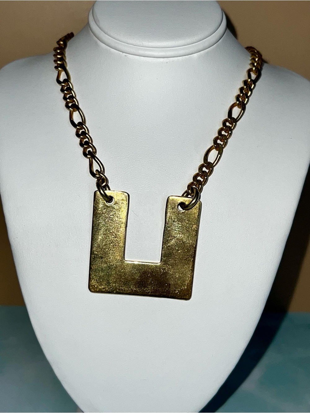 Sanktoleono Ula Necklace - gold over brass